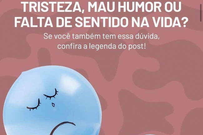 Tristeza, mal humor ou falta de sentido na vida? 