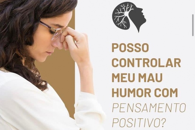 Posso controlar meu mau humor com pensamento positivo?