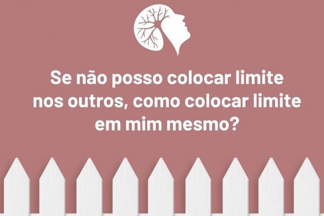 Se não posso colocar limite nos outros, como colocar limite em mim mesmo?