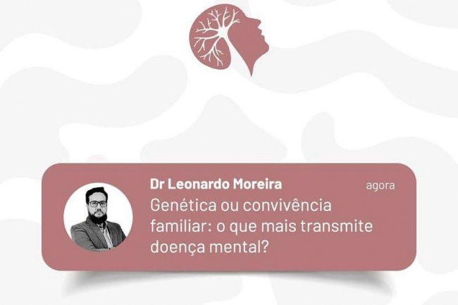 Genética ou convivência familiar: O que mais transmite doença mental?