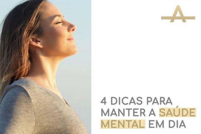 4 Dicas para manter a saúde mental em dia